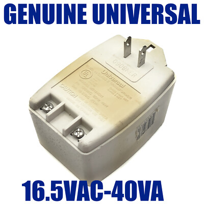Original Universal UB1640I Wall Transformer 16.5VAC 40VA Plug In 806593417559 | eBay
