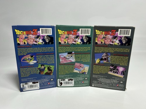 Dragon Ball Z Fusion Saga Uncut VHS Set KOMPLETT 7 DBZ FUNIMATION GOKU VEGITO - Bild 7 von 7