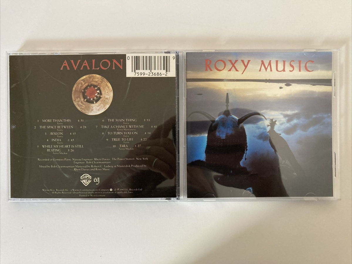 Roxy Music Avalon CD 1982 Warner Reprise - Target CD - Very Good