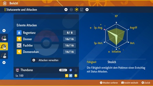 Shiny/Non Shiny Boreos Voltolos Demeteros Cupidos Pokémon Karmesin/Purpur - Picture 9 of 123