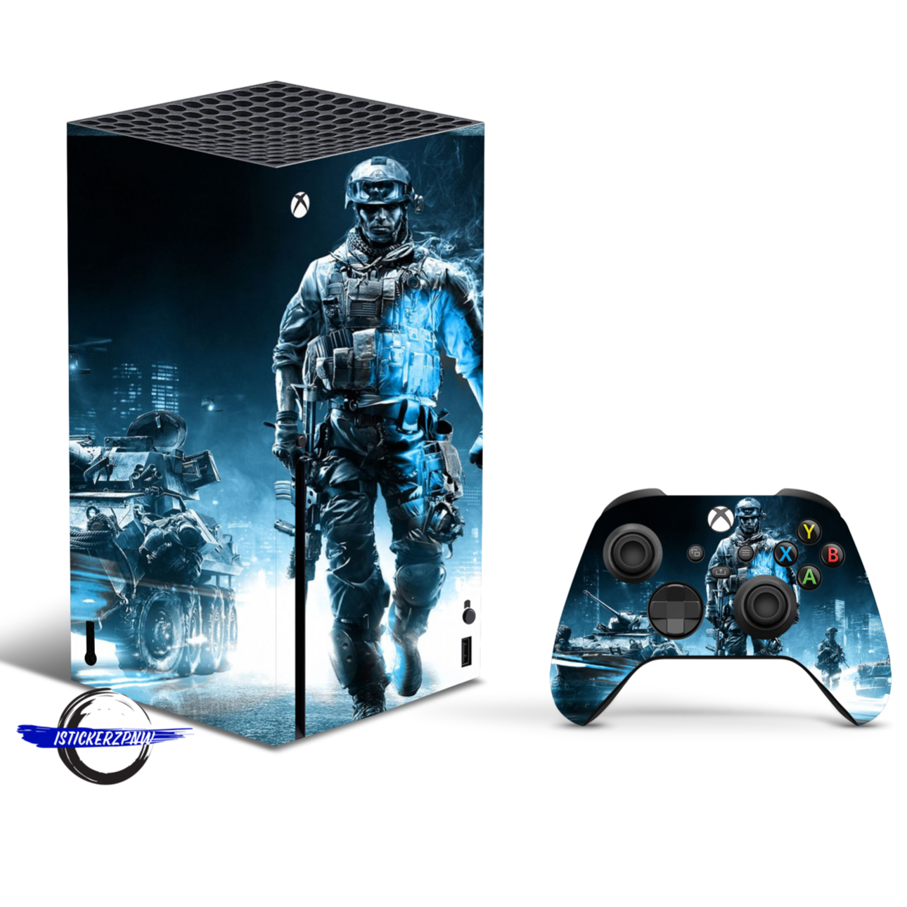 Xbox Series X Console Skin  Full Wrap COD-image
