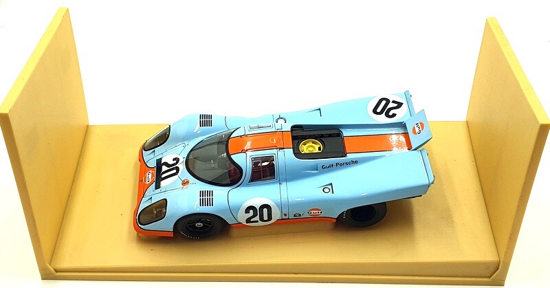 ミニカー AUTOart Porsche 917 Gulf 1/18 1/18 AUTOart Porsche 917K #20 Gulf Blue No Box From Japan