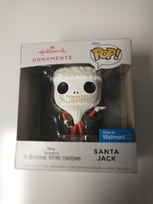 Hallmark Disney The Nightmare Before Christmas Santa Jack Funko POP Ornament New