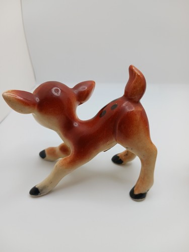 Vintage Anthropomorphic BAMBI Deer Salt & Pepper SHAKERS, Japan - Picture 5 of 8