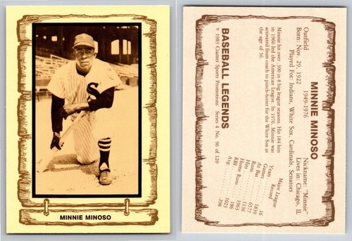 1980-83 CRAMER Baseball Legends Cards- Complete Your Set (1-120) - U Pick & Save - Picture 95 of 126