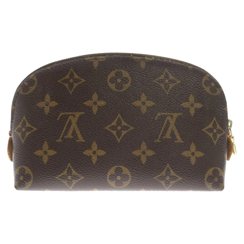 LOUIS VUITTON M47515 Pochette Cosmetic Pouch Bag Monogram Used 