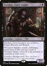 1x Burakos, Party Leader *FOIL* - NM - Battle for Baldur's Gate - SPARROW MAGIC