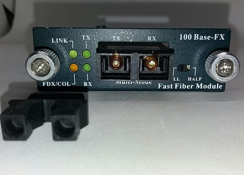 100 BASE FX FAST FIBER MODULE DELTA 155MBS EPCB003714 SWITCHABLE MULTI MODE UNIT - Photo 4/11