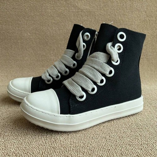 Unisex High-Top Thick Lace-Up Chunky Casual Sneakers-JZH7 - Picture 40 of 87