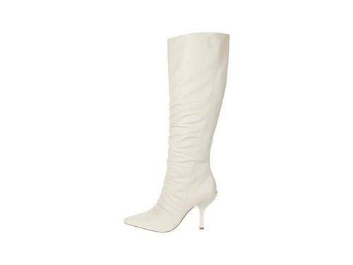 Louise Et Cie Vila Pointed Toe Pull-on Stiletto Winter White Pointed Dress Boots - Picture 4 of 6