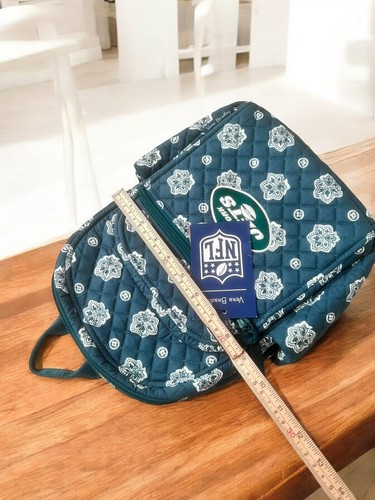 Vera Bradley NFL kleiner Rucksack aus Baumwolle (New York Jets) - Bild 5 von 9