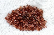 NINE 1.5mm Round Faceted Brilliant Red Garnet Gem Stone Gemstone Natural EBS8867