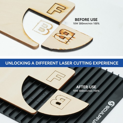 Sculpfun iCube Laser Engraver Honeycomb Table - Protects Your Desktop - Picture 5 of 9