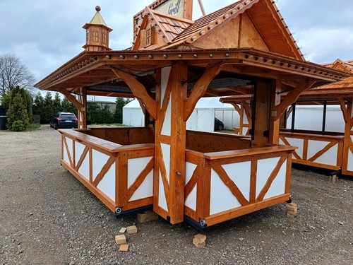 Weihnachtshütte Imbiss Verkaufsstand Marktstand Verkaufshütte - Bild 2 von 3