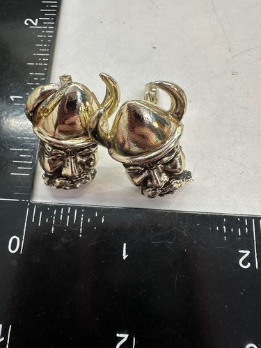 Gemelli vintage Viking 3D Designer Collection SWANK J-230 - Foto 2 di 4