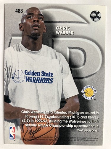 Chris Webber Anfernee Hardaway - Complete Set 1993-94 Upper Deck Top Prospects - Picture 6 of 21