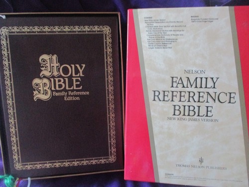 HEILIGE BIBEL Familienreferenzausgabe roter Brief 1971 Nelson King James 253BG - Bild 1 von 24