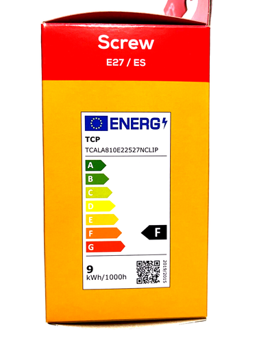 LED, TCP, Classic Bulbs, E27/ES, Screw, 60W, Warm White 806 Lumens Non Dimmable - Picture 3 of 5