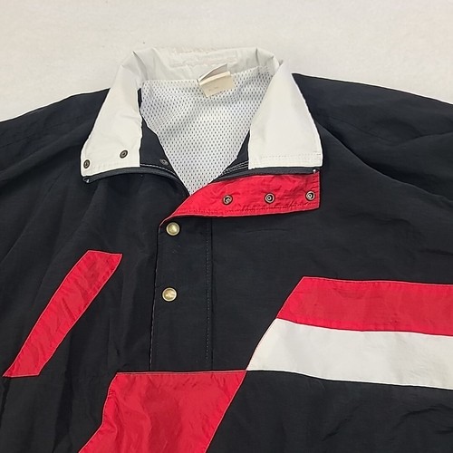 Vintage Pace Setter Jacket Mens XL Pullover Windbreaker Embroidered Cyclen 90