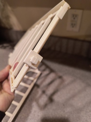 1978 Barbie A-Frame Dream House Replacement Parts: Railings Rails Balcony 2pcs - Picture 8 of 12