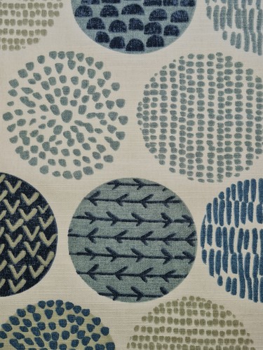 3 Metres Brand New Fabric Abstract Design For Cushions Blinds Light Upholstery - Picture 2 of 3
