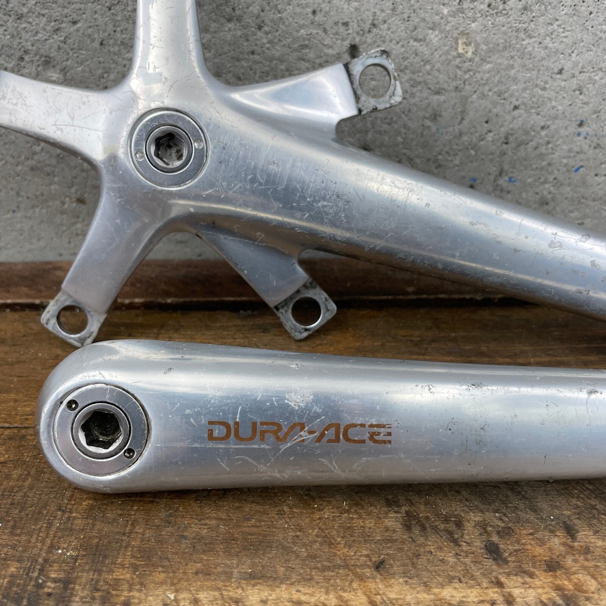 シマノ DURA-ACE 7700 ５点SET SHIMANO DURA ACE 7700 GROUPSET Components 9-Speed See Photos