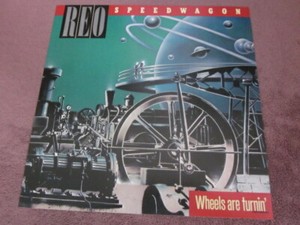 REO Speedwagon 1984 Wheels Are Turnin' 12x12 Promo 2-Sided Cover Flat Poster