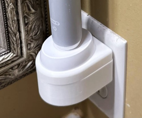 Oral B Electric Brush Charger Holder -Plastic | Toothbrush Charger USA & UK Plug - Picture 4 of 10
