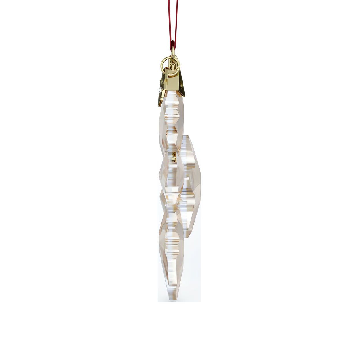 Swarovski Crystal Annual Edition 2024 Festive Ornament, Gold, 5674349
