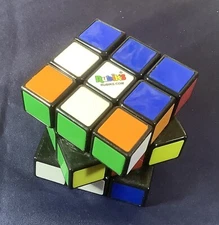 Authentic 3x3x3 Rubik’s Cube Puzzle Fidget Toy Brain Teaser Great Condition