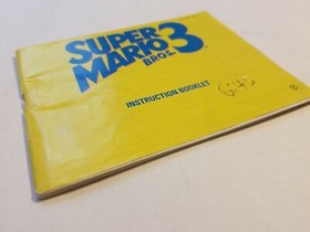Super Mario Bros. 3 Originale NES Nintendo 1990 Manuale Istruzioni - R1014