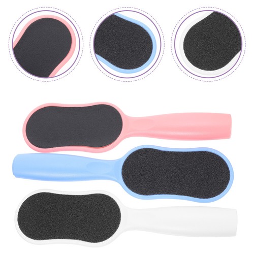 3 Count Outils De économies Pédicure Dissolvant Épurateur Lime À Pied Scrubber