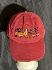 Vintage Bourbon Street New Orleans Red Hat