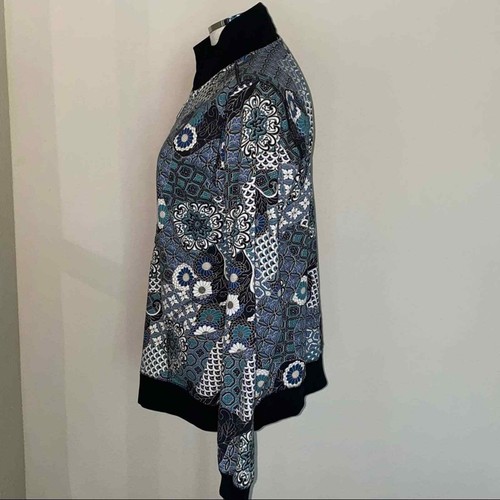 HBA Bomberjacke mit Paisleymuster und Taschen Gr. XL - Bild 2 von 4