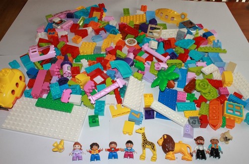 Lote mixto a granel y minifiguras Lego Duplo 3,2 kg - Imagen 1 de 11