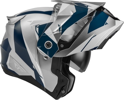 FLY RACING ODYSSEY SUMMIT HELMET NAVY/GREY/WHITE SIZE XS - 73-8336XS - Picture 3 of 6