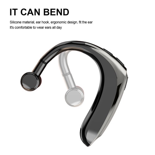 Bluetooth Earphone Single Wirelesss Headset For Samsung S10/S20 iPhone 12/13 PRO - Picture 2 of 14