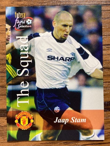 Futera fans Selection 2000 Card #114 Jaap Stam Manchester United