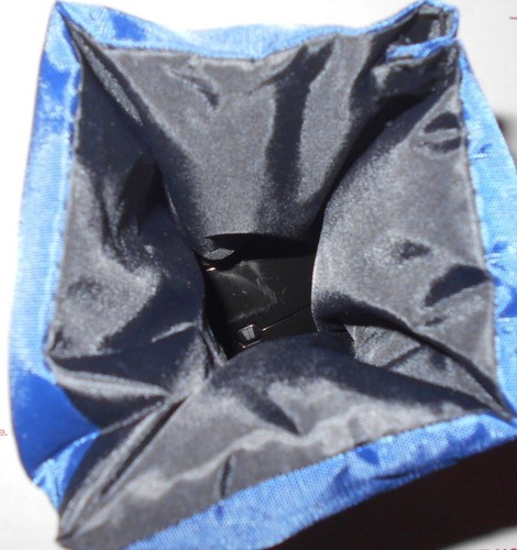 NEW 5" X 7" Padded Fragile Bag Pouch BLUE / glasses case lens camera glass phone - Picture 2 of 5