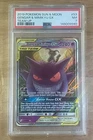 Gengar & Mimikyu GX #53 Pokémon 2019 Sun & Moon Team Up PSA 7
