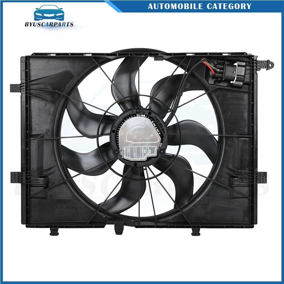 Электрический вентилятор охлаждения радиатора в сборе для Mercedes-Benz C180 2014 2015 2016 годов выпуска - Изображение 2 из 4