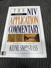 The NIV Application Commentary: Ephesians - Hardcover By Snodgrass, Klyne