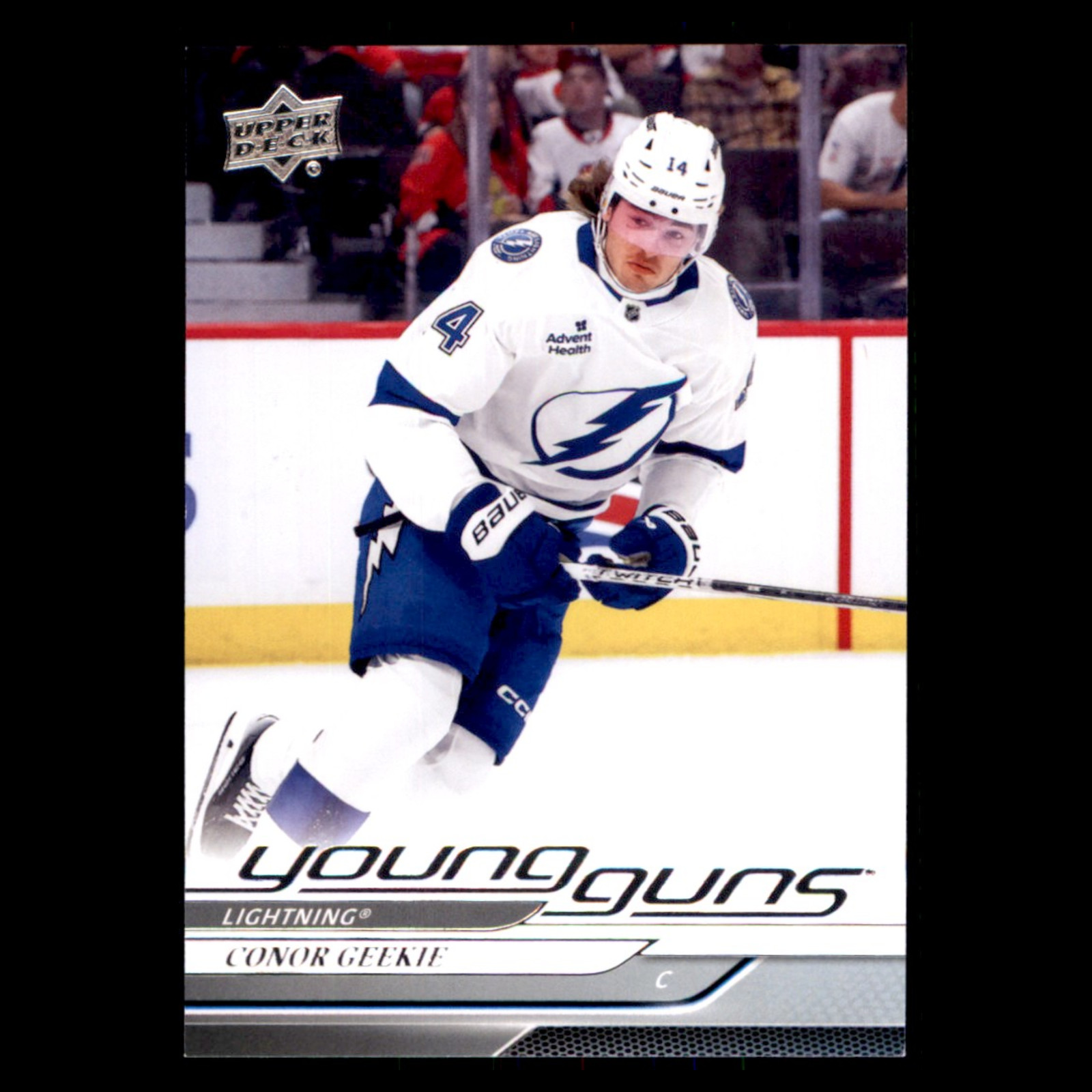 Conor Geekie Rookie #478 2024-25 Upper Deck Young Guns Tampa Bay Lightning Card