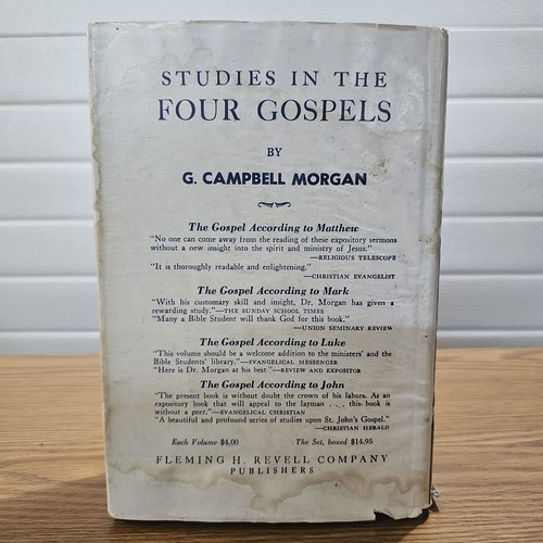 The Acts of the Apostles G. Campbell Morgan Revell 1924 HC w/ Dust Jacket - Picture 4 of 9