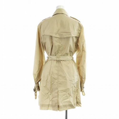 Burberry London Nova Check Trench Coat Nylon Beige Size 40/US:M Authentic - Picture 2 of 24