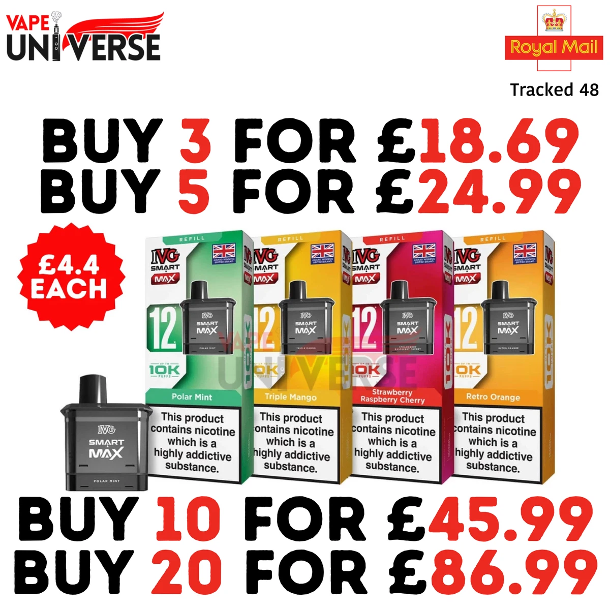 elf bar vape uk Njoy Vape Delivery Near Me | Order Online main image 1
