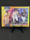2026 Topps Series 1 AL HR Leaders Yellow Foil /399 Aaron Judge Caminero Raleigh