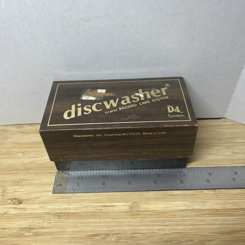 Discwasher D4 System Record Care System Inc. USA Full Set Bottle Half Full - Picture 2 of 5