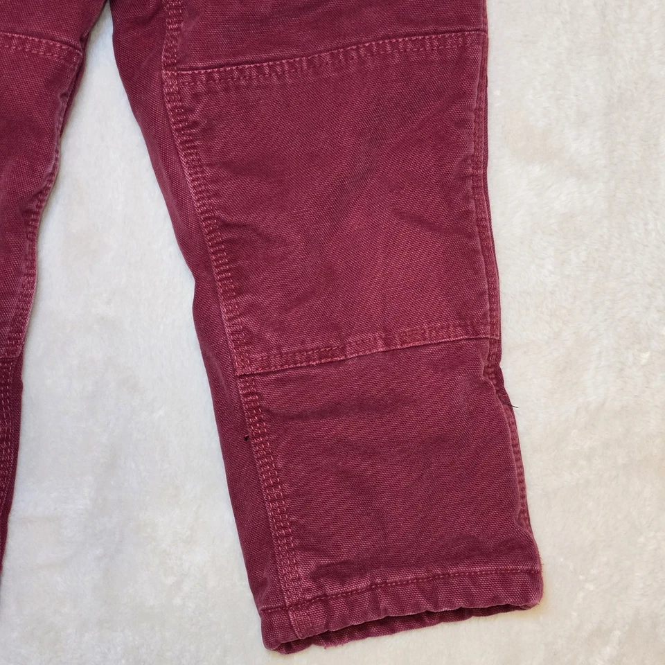 Mono con tirantes aislado Polar King by Key Kid 4T forrado en borgoña invierno pantalones para nieve Foto 2 de 4