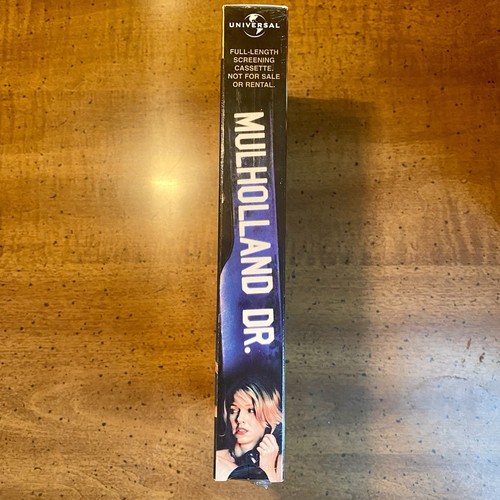 Mulholland Drive VHS Promo Screener New Sealed David Lynch Naomi Watts - Imagen 4 de 6